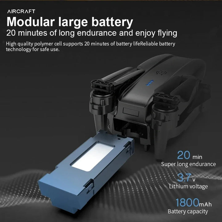 Foldable E99Pro 4K Drone: High-Tech Fun in an Affordable Quadcopter