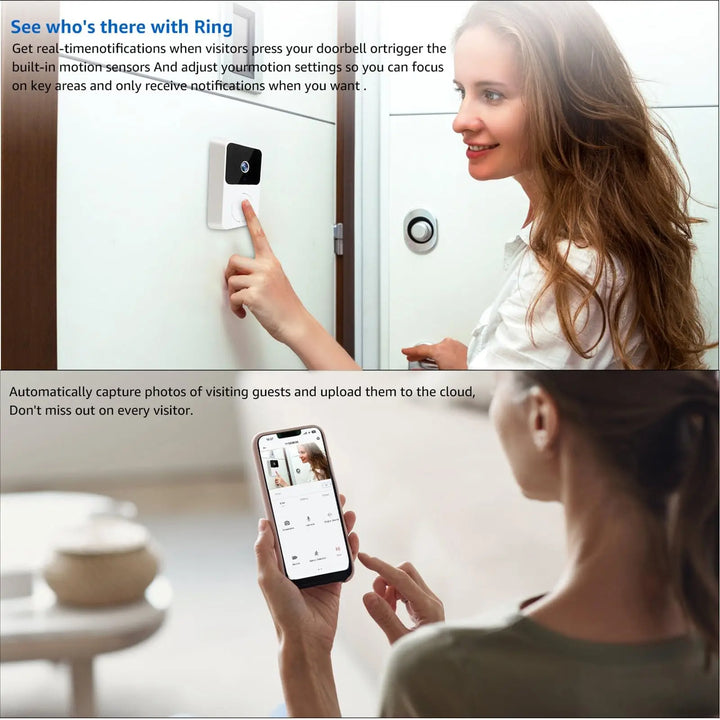 Smart Video Doorbell: See and Talk to Visitors From Your Phone, Anywhere