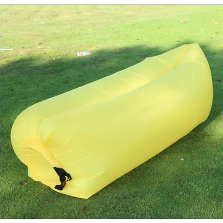 Portable Inflatable Air Lounger (Lazy Bag) for Camping, Beach & Outdoor Parties