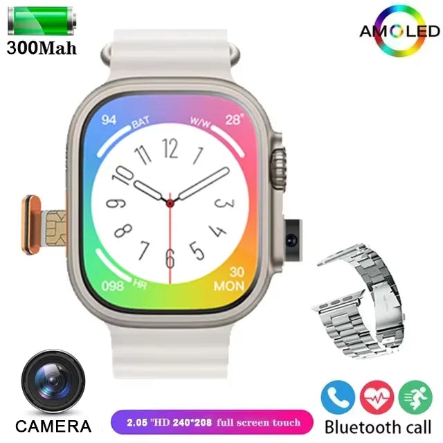 2025 Standalone 4G Smartwatch with GPS & SIM - Make Calls Without Your Phone!