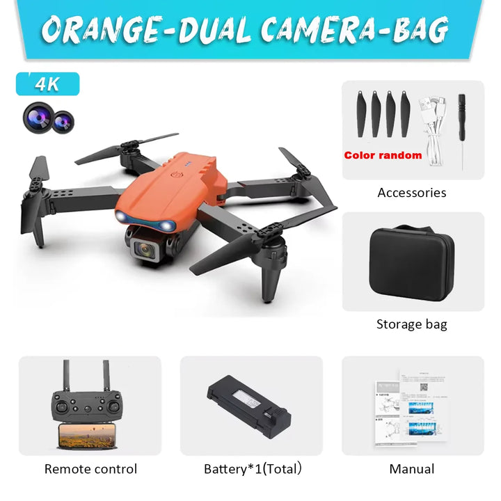 Foldable E99Pro 4K Drone: High-Tech Fun in an Affordable Quadcopter