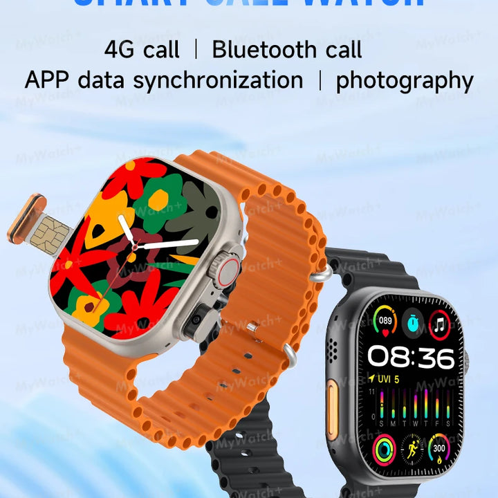 2025 Standalone 4G Smartwatch with GPS & SIM - Make Calls Without Your Phone!