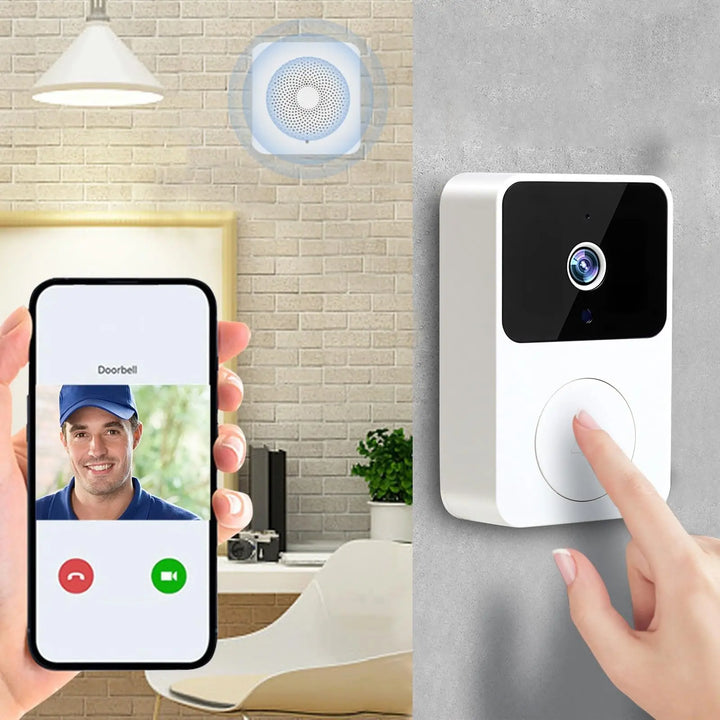 Smart Video Doorbell: See and Talk to Visitors From Your Phone, Anywhere