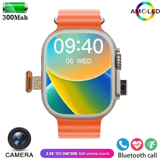 2025 Standalone 4G Smartwatch with GPS & SIM - Make Calls Without Your Phone!