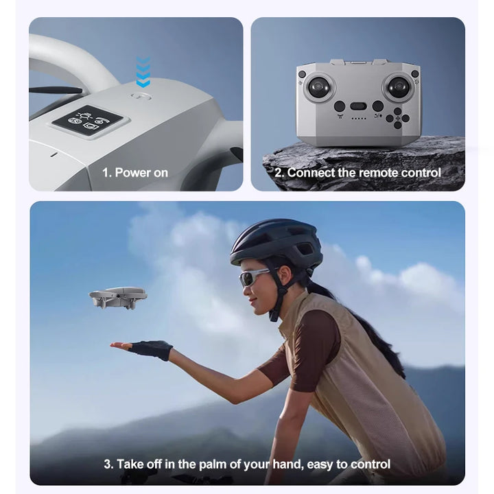 GT3 8K Camera Drone: Easy to Fly with GPS, Obstacle Avoidance & Auto Return