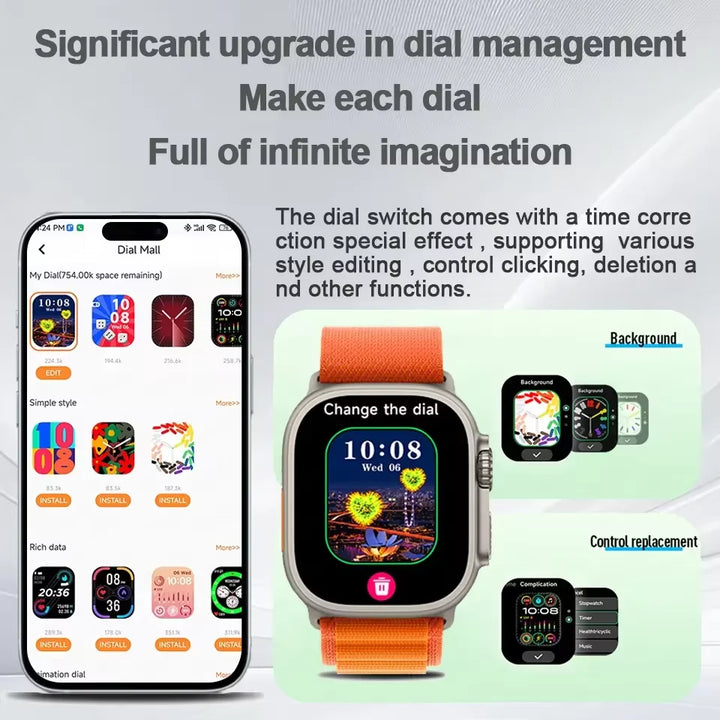 2025 Standalone 4G Smartwatch with GPS & SIM - Make Calls Without Your Phone!