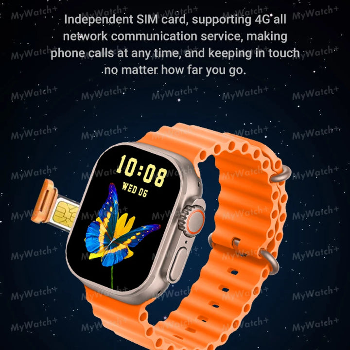 2025 Standalone 4G Smartwatch with GPS & SIM - Make Calls Without Your Phone!