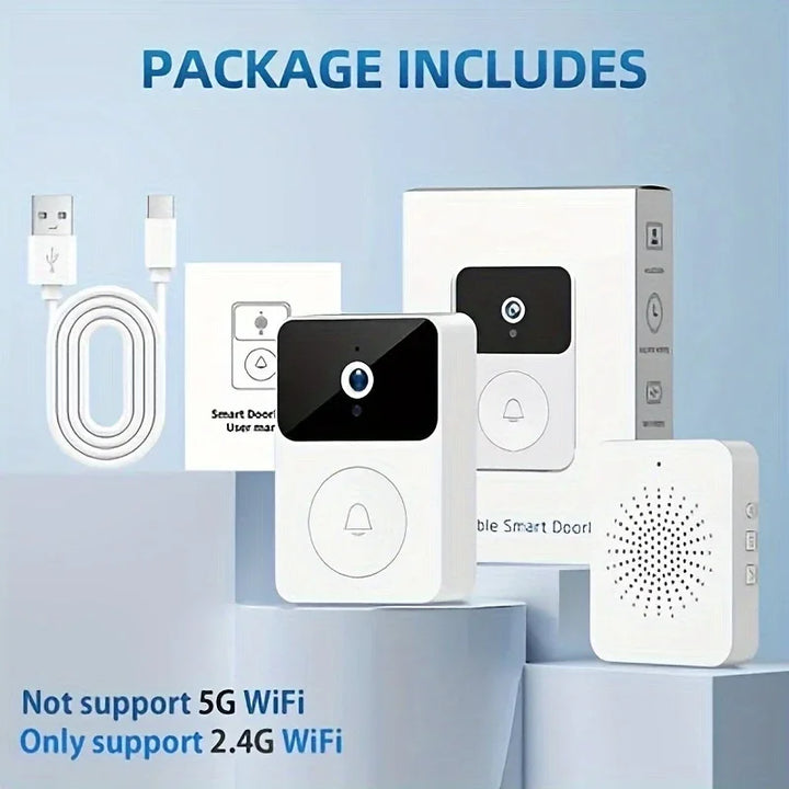 Smart Video Doorbell: See and Talk to Visitors From Your Phone, Anywhere