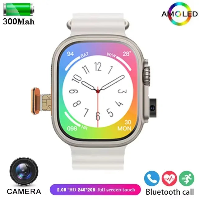 2025 Standalone 4G Smartwatch with GPS & SIM - Make Calls Without Your Phone!