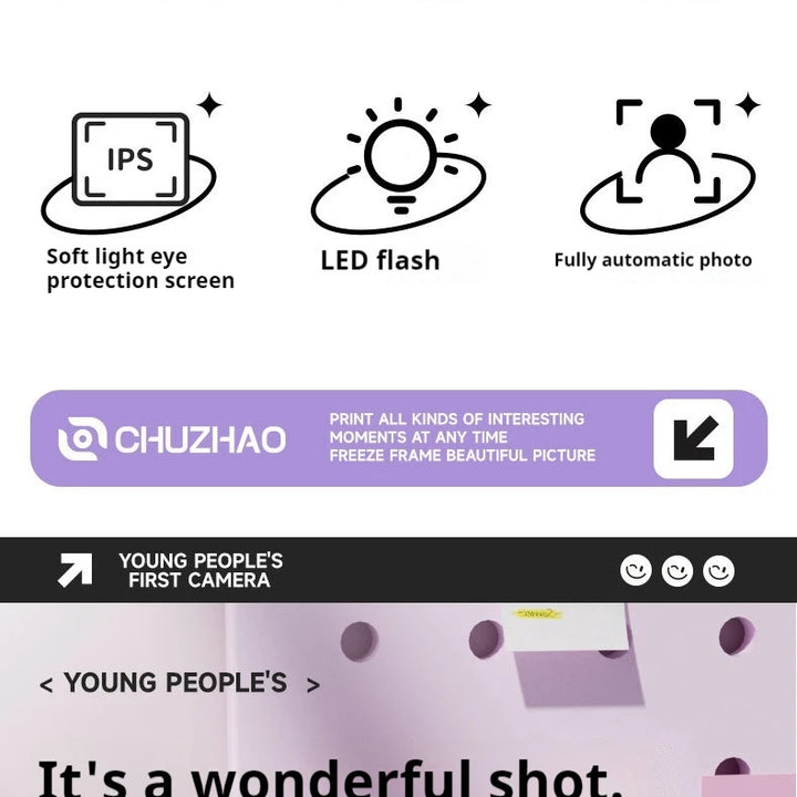 The Perfect Gift: A Kids' Camera that Shoots and Prints in Full Color