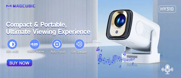 Magcubic Projector HY300 Portable + Bag