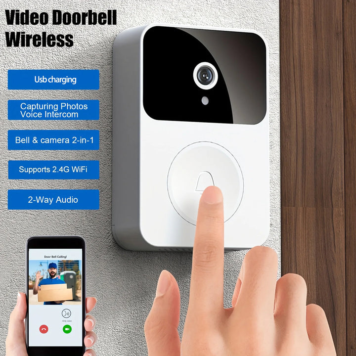 Smart Video Doorbell: See and Talk to Visitors From Your Phone, Anywhere