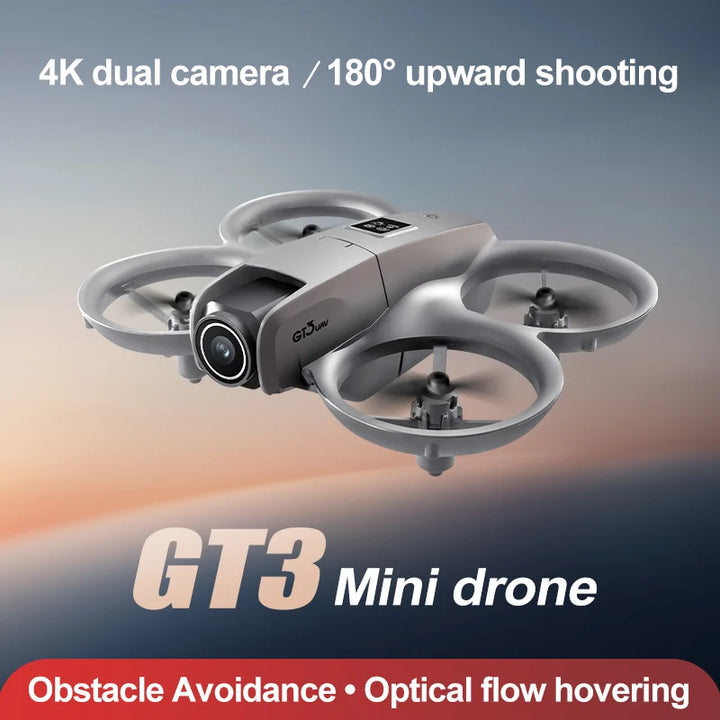 GT3 8K Camera Drone: Easy to Fly with GPS, Obstacle Avoidance & Auto Return